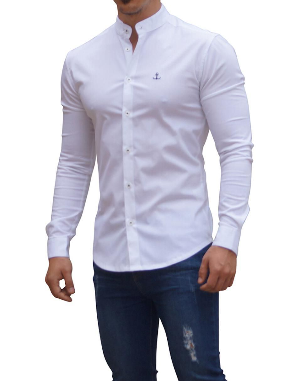 Camisa casual manga larga para hombre Camisa casual manga larga para hombre