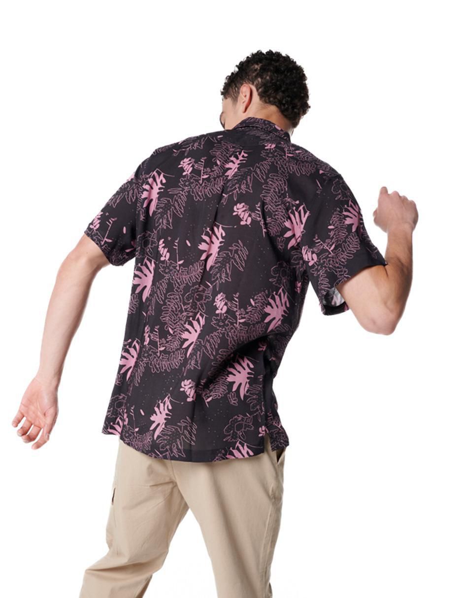 Camisa casual manga corta para hombre 5