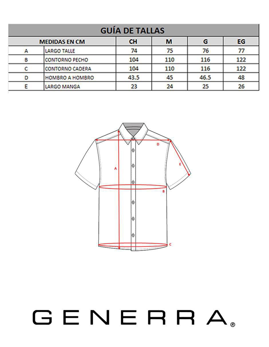 Camisa casual manga corta para hombre 6
