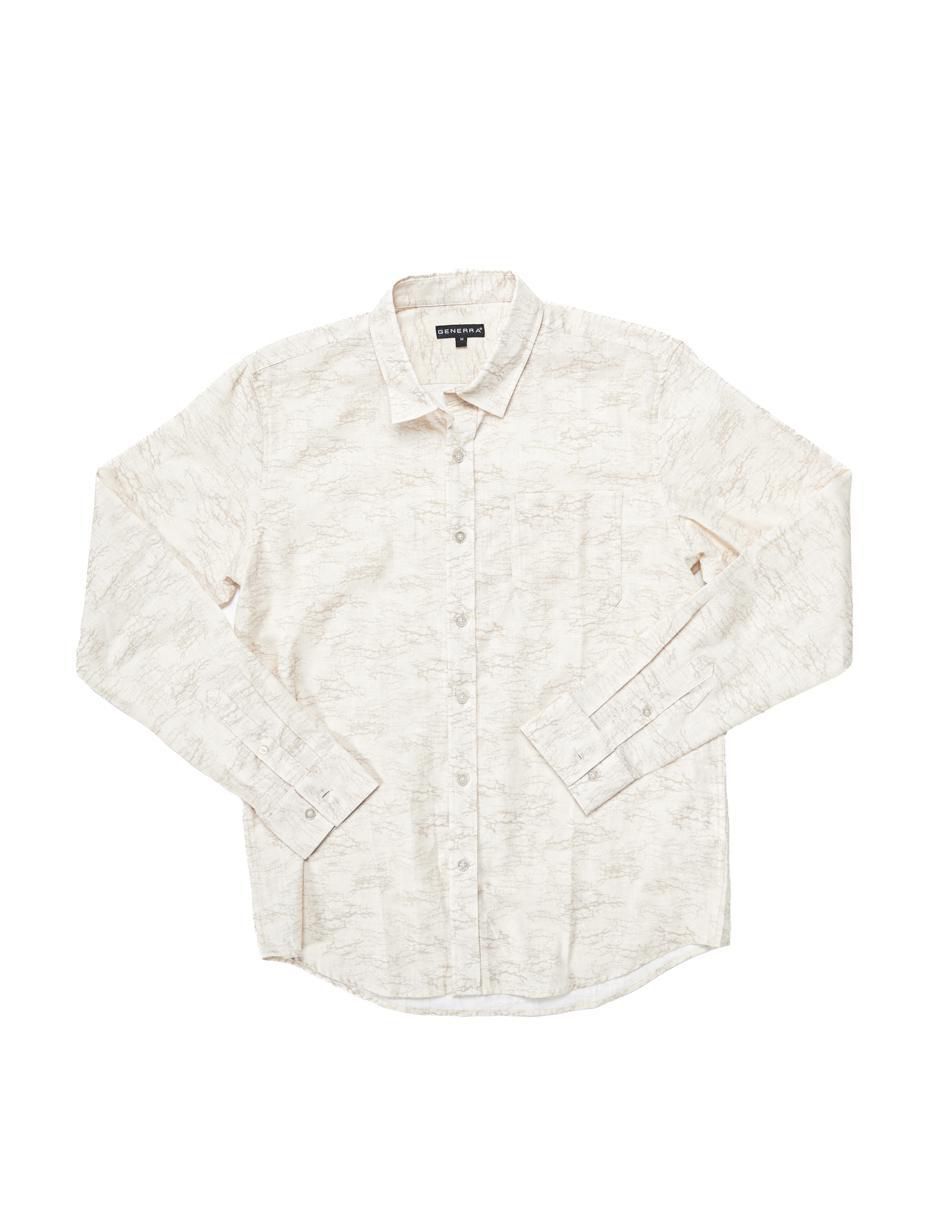 Camisa casual de algodón manga larga para hombre 3