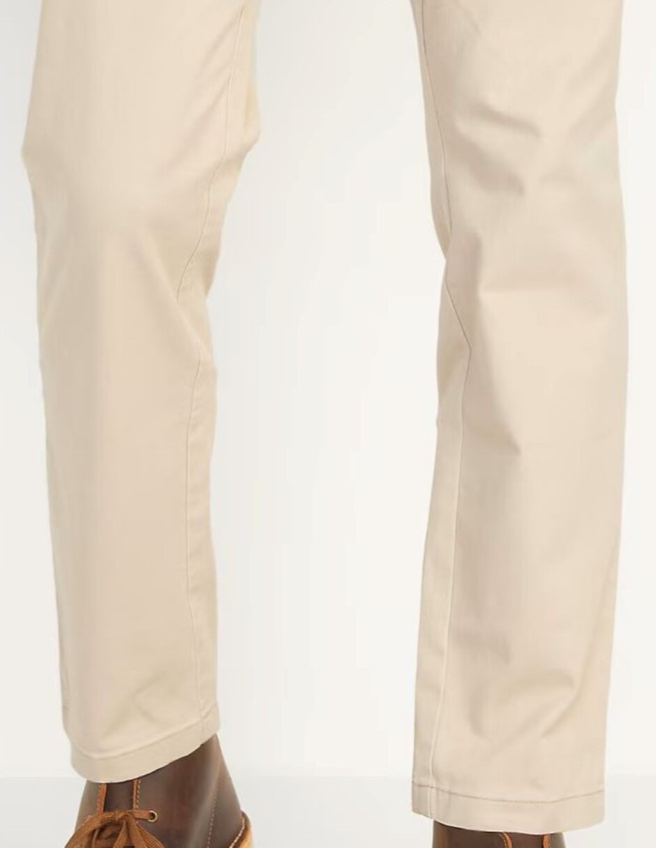 Pantalón chino recto Old Navy de algodón para hombre