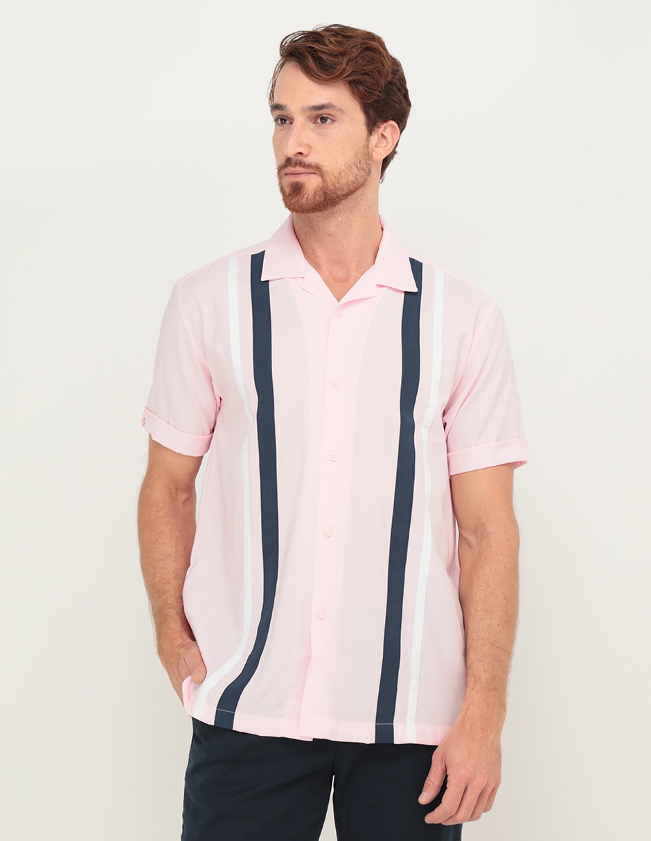 Camisa casual manga corta para hombre Camisa casual manga corta para hombre