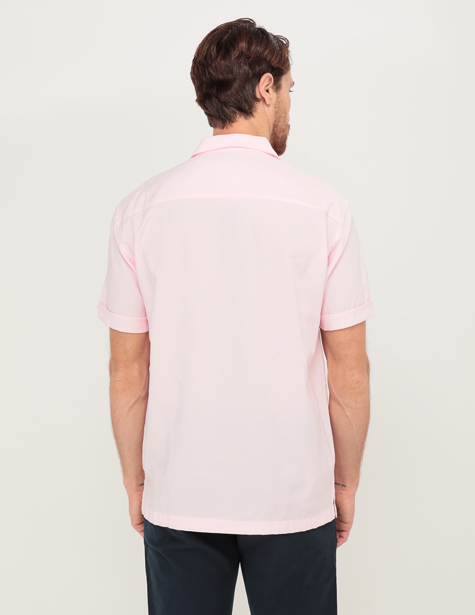 Camisa casual manga corta para hombre