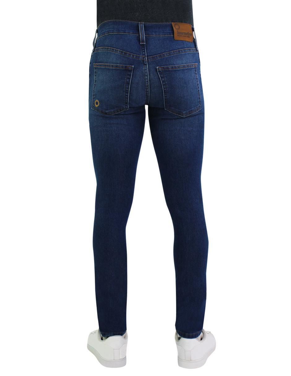 Jeans skinny Innermotion lavado stone wash para hombre
