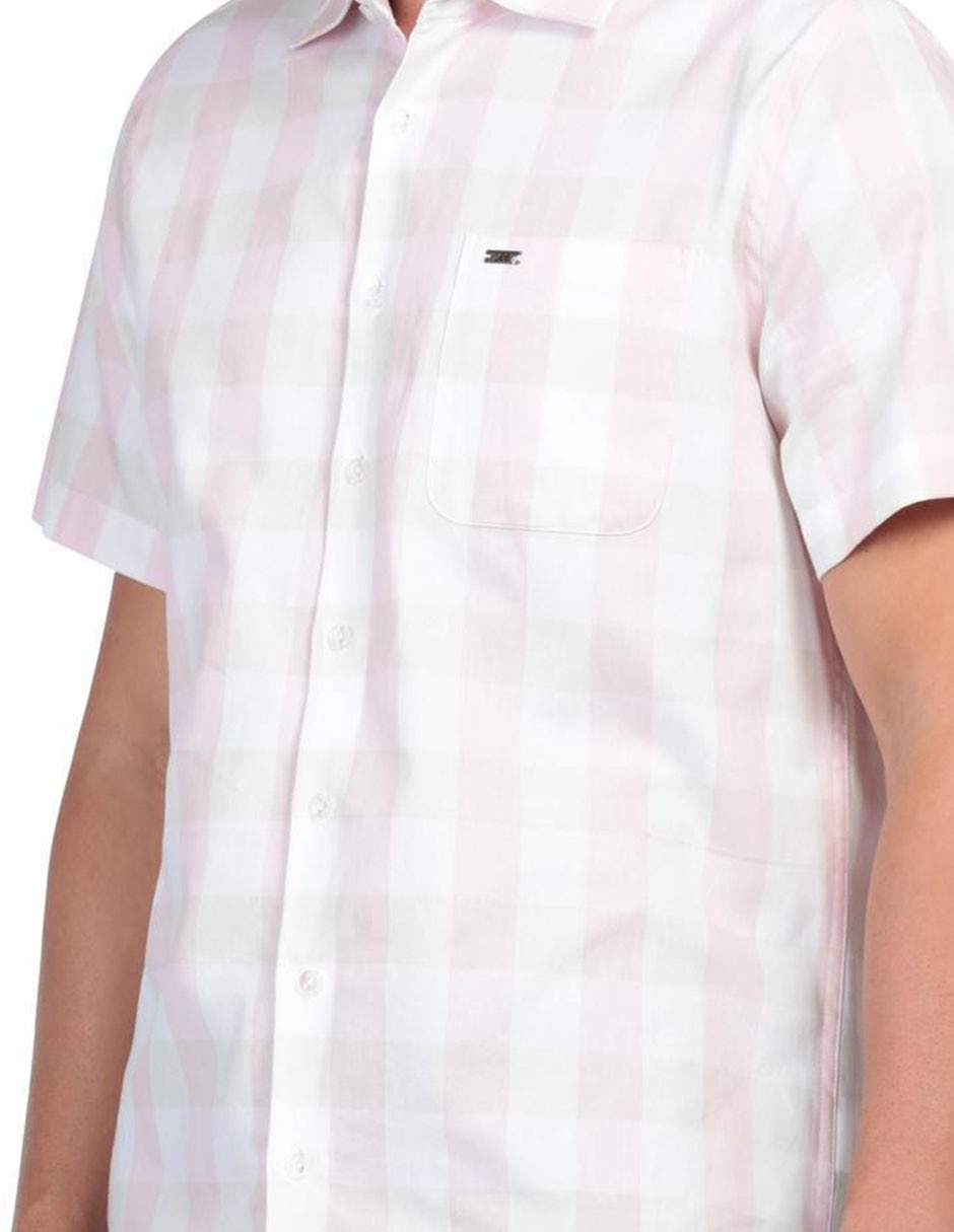 Camisa casual de algodón manga corta para hombre 2