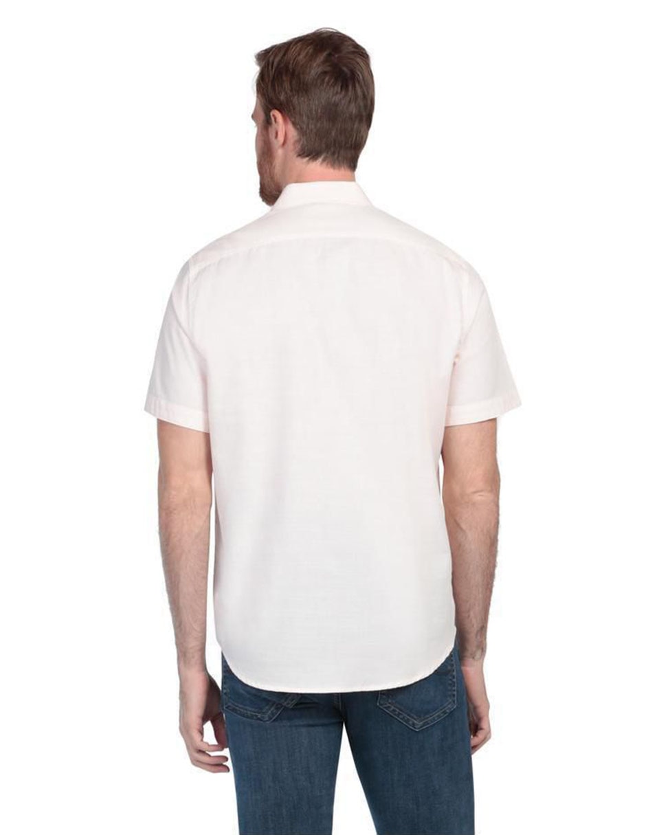 Camisa casual de algodón manga corta para hombre 4