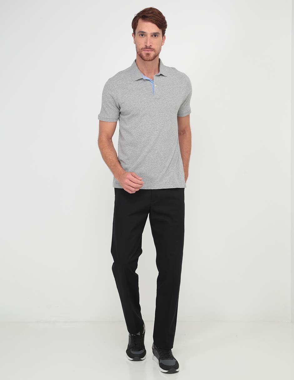 Pantalón chino recto de algodón para hombre 3