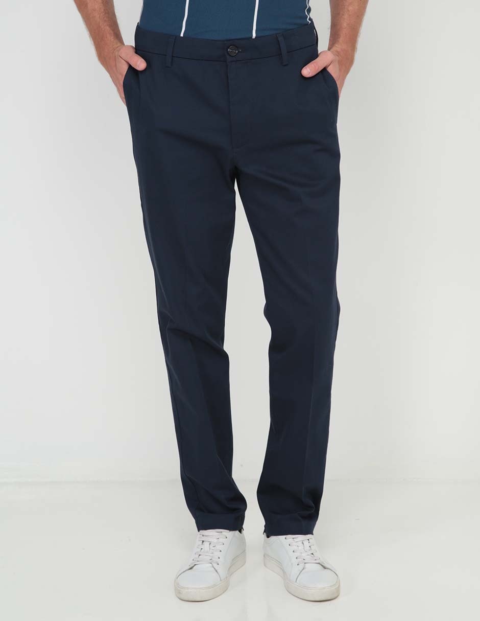 Pantalón casual recto Dockers de algodón para hombre