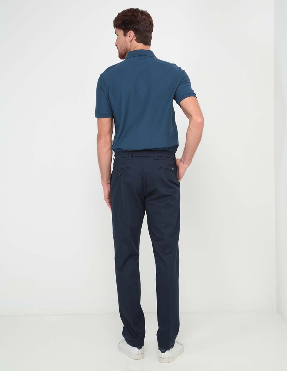 Pantalón casual recto de algodón para hombre 5