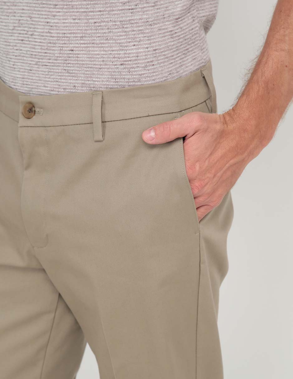 Pantalón slim Dockers de algodón para hombre