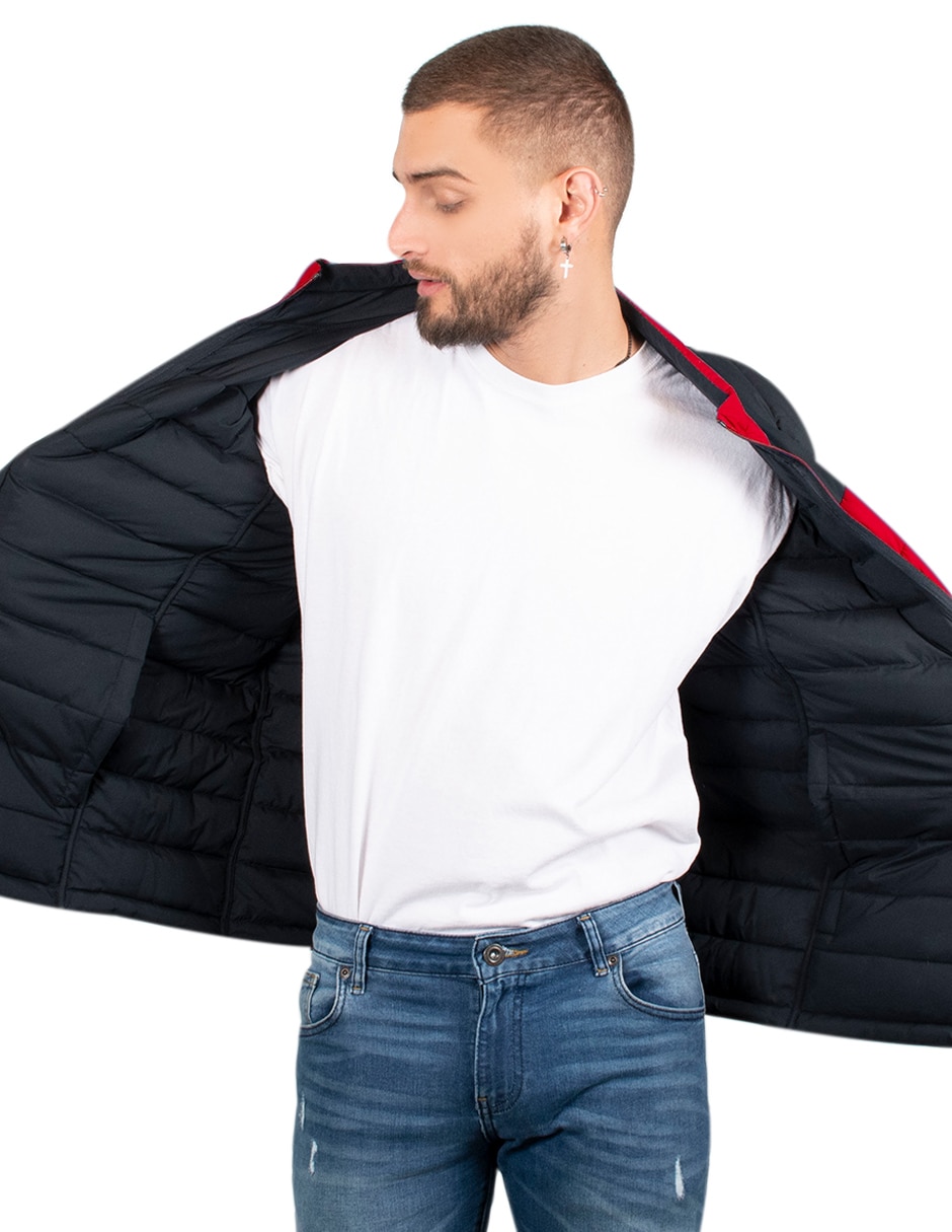 Chamarra casual reversible para hombre 6