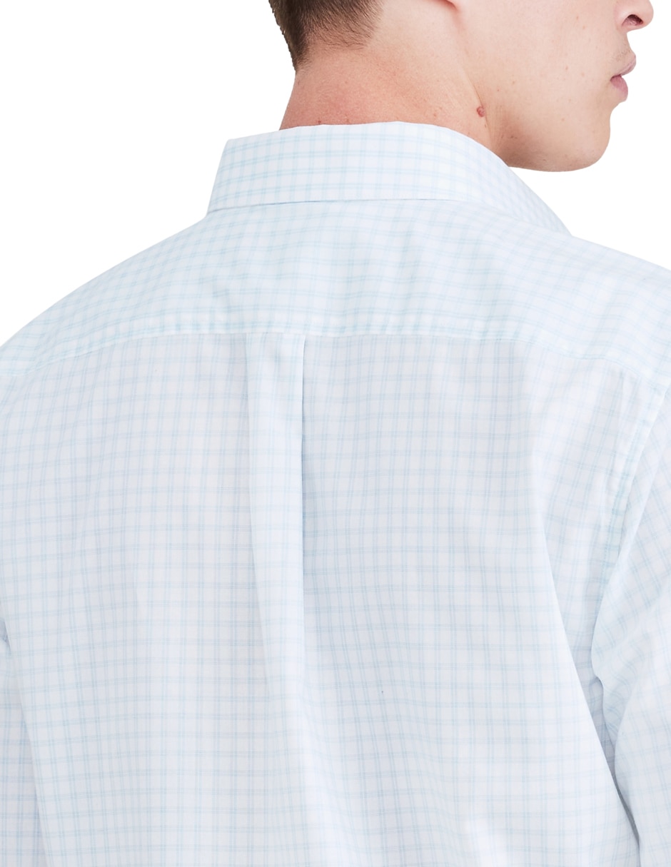 Camisa casual de algodón manga larga para hombre 2