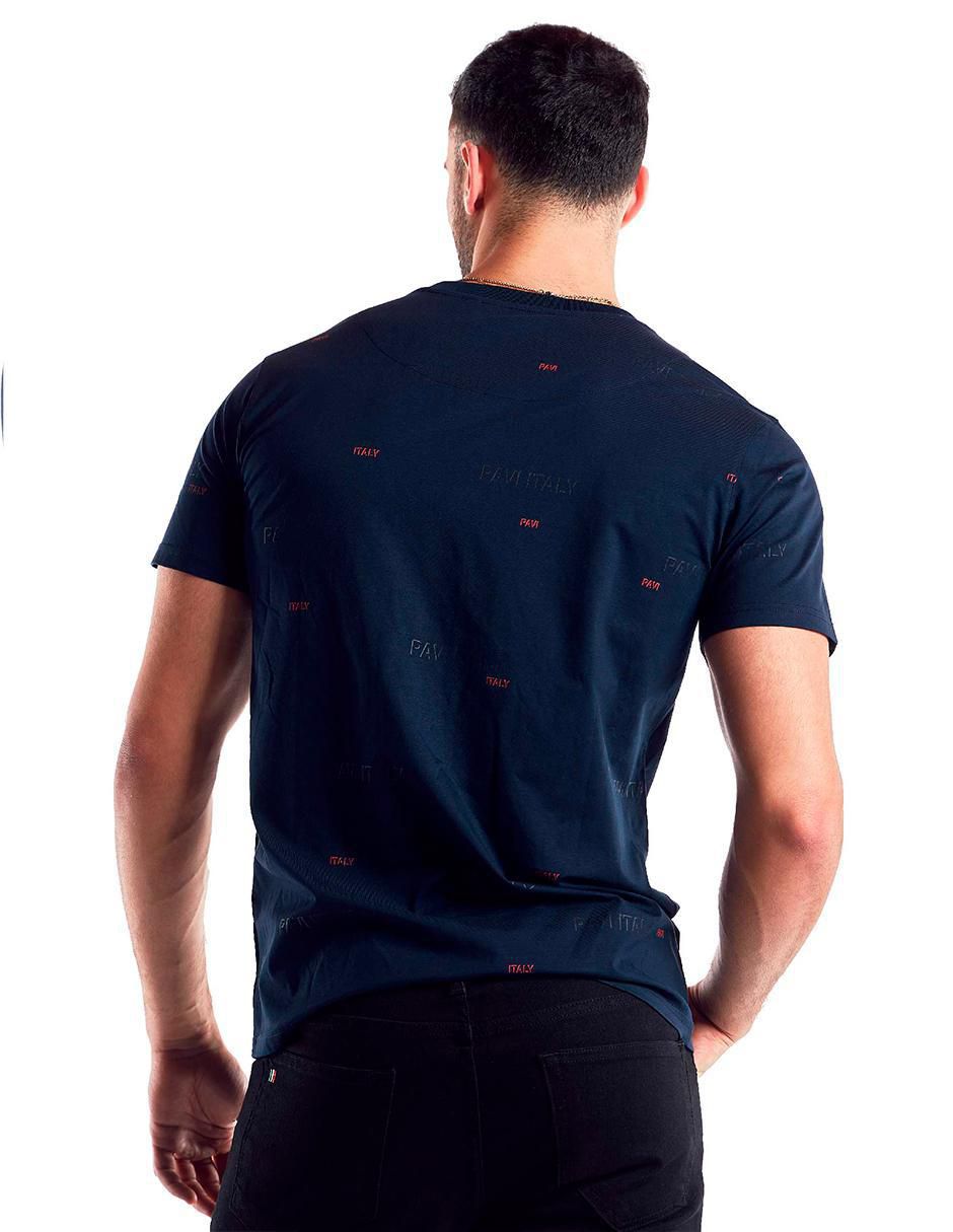 Playera cuello redondo para hombre
