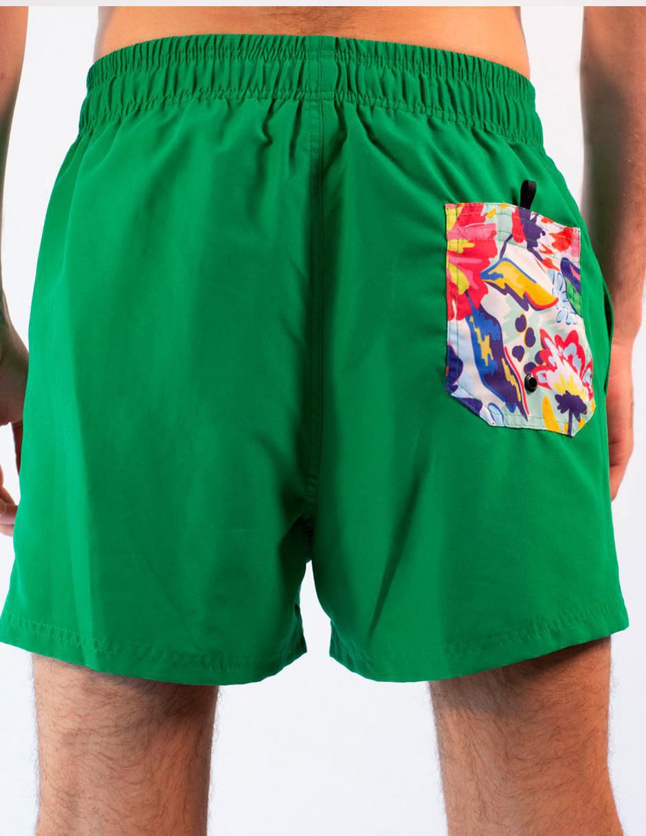 Traje de baño calzón de malla integrado para hombre