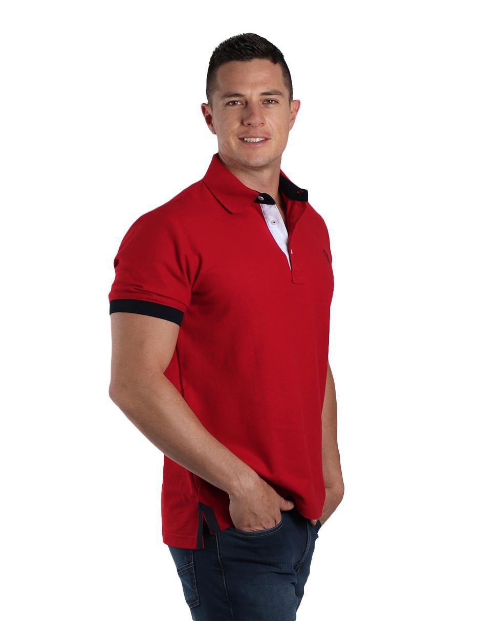 Playera tipo polo para hombre