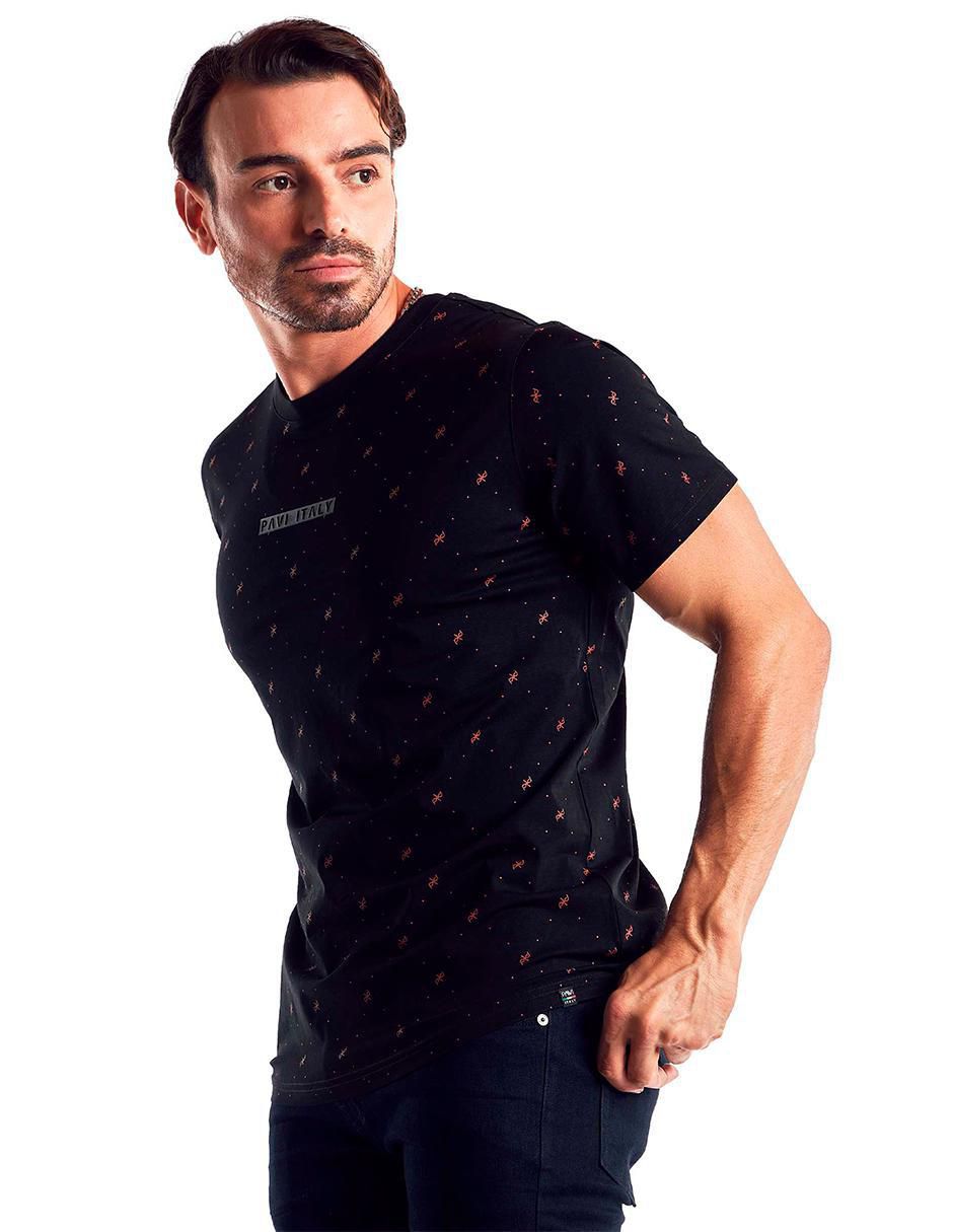 Playera Pavi Italy cuello redondo para hombre