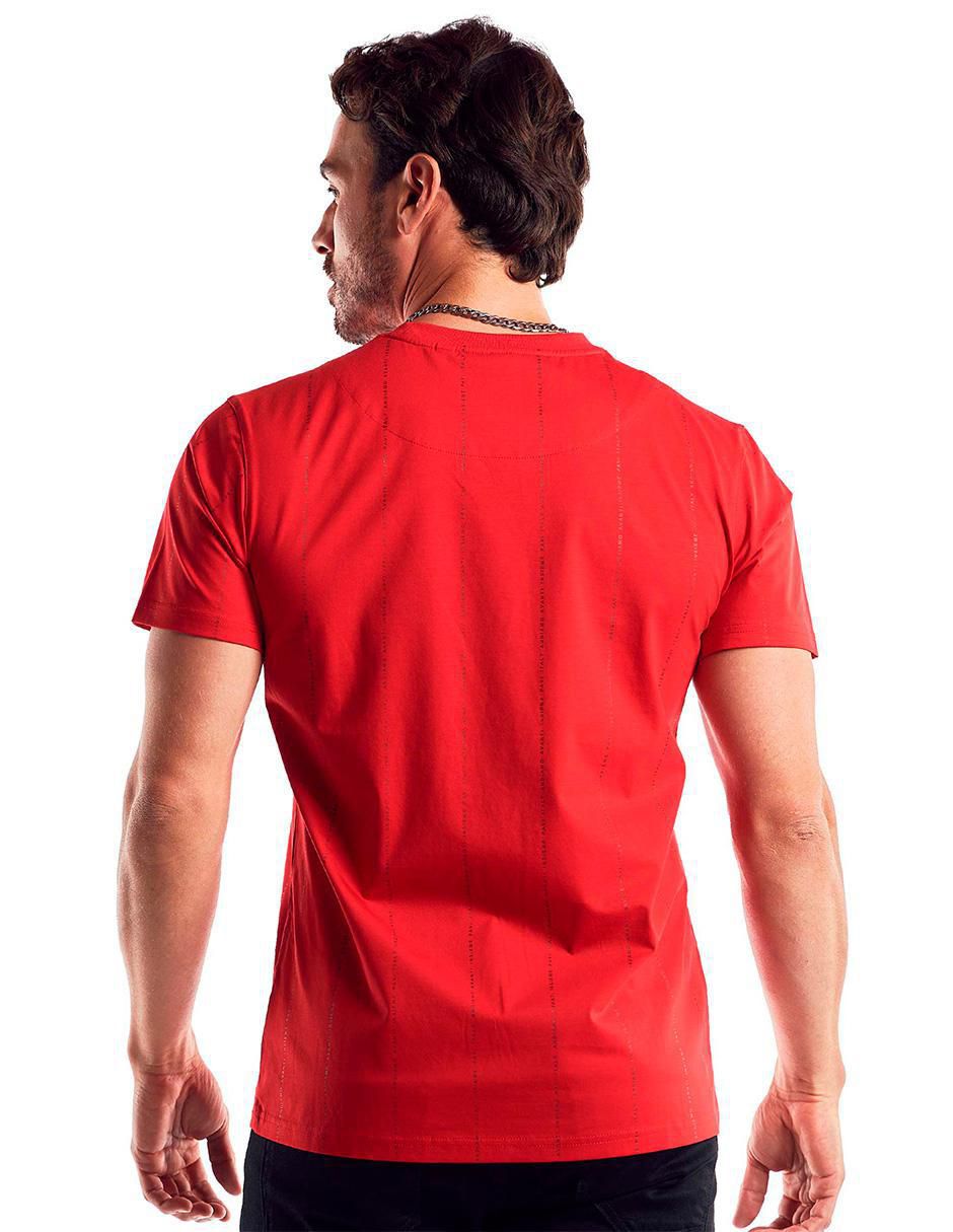 Playera cuello redondo para hombre 4