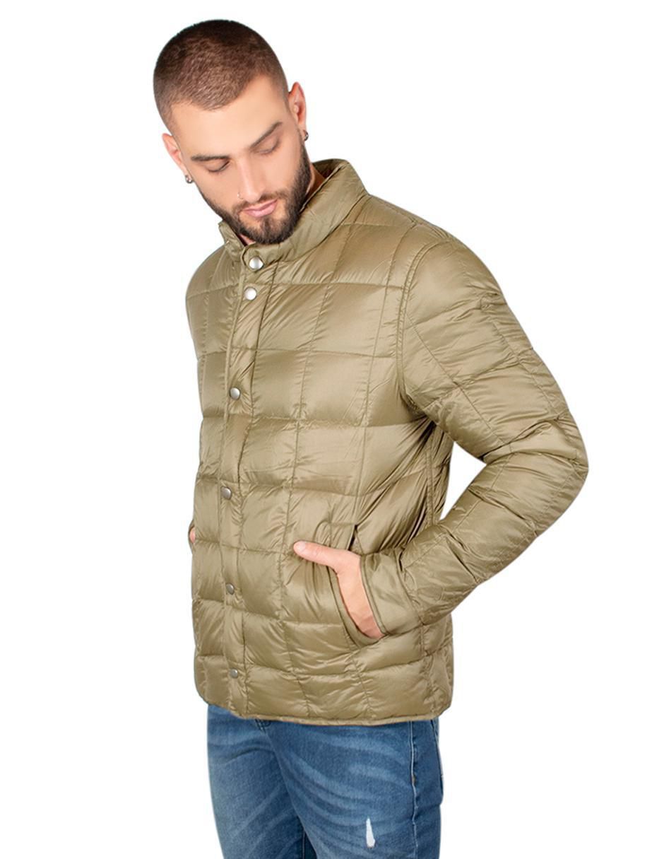 Chamarra casual capitonada para hombre 3