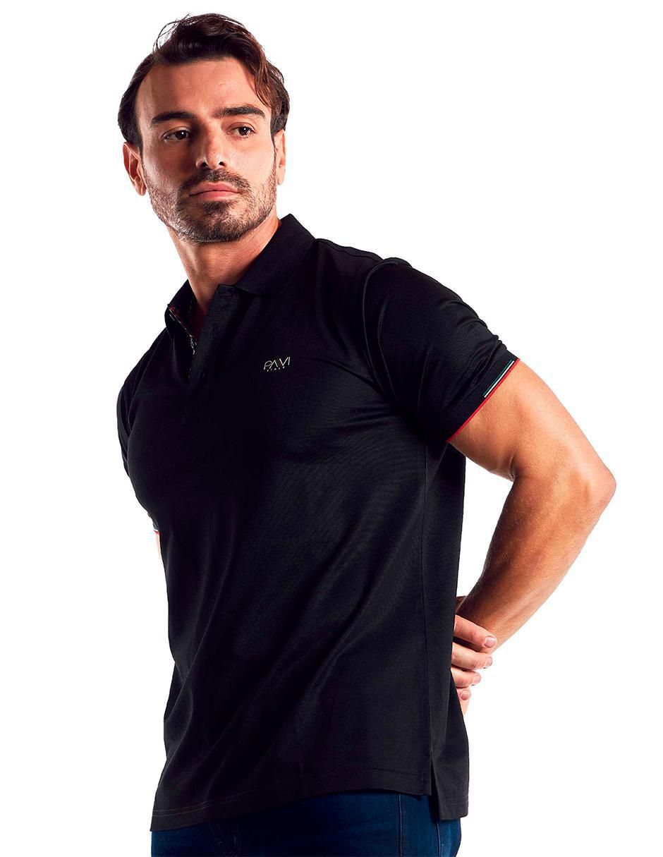 Playera tipo polo Pavi Italy para hombre