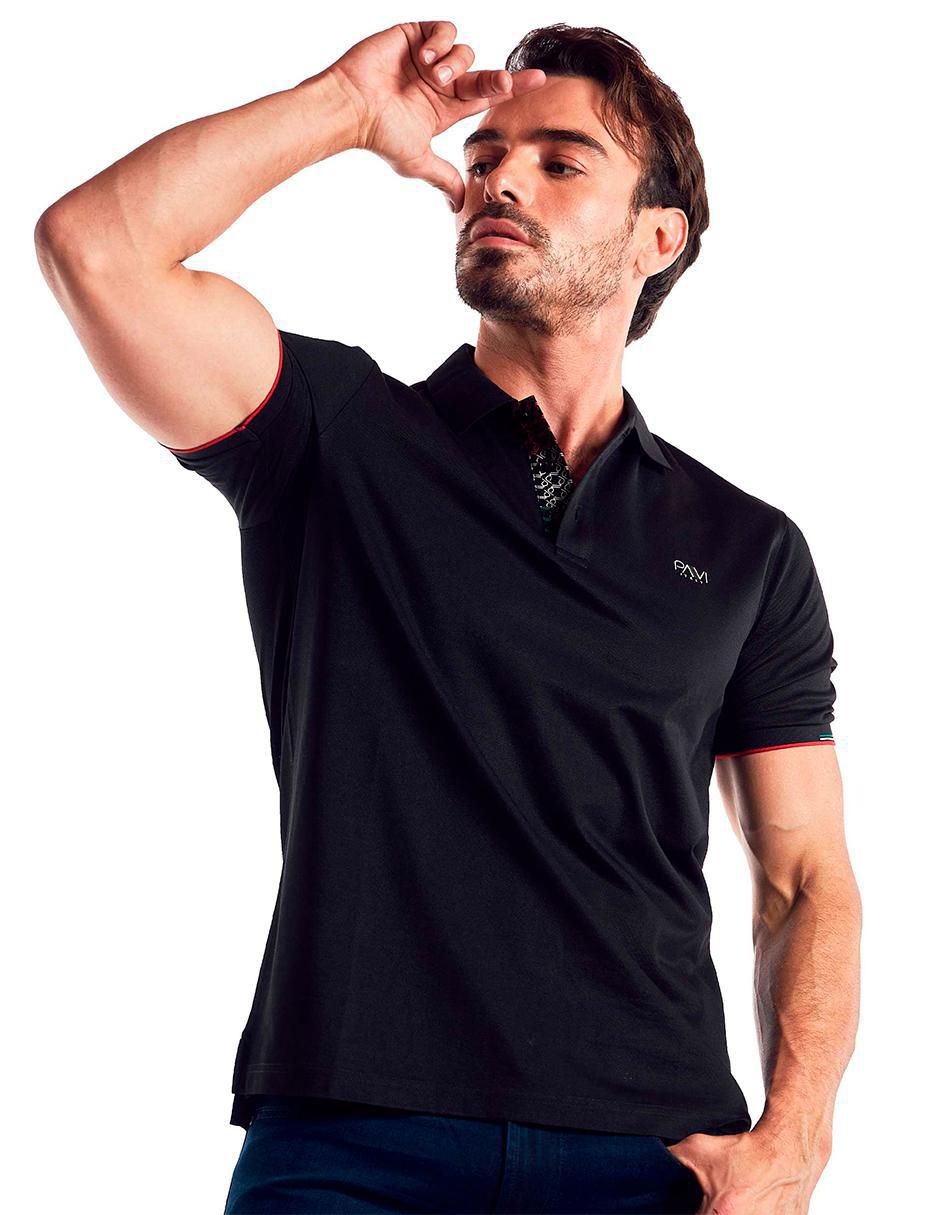 Playera tipo polo Pavi Italy para hombre