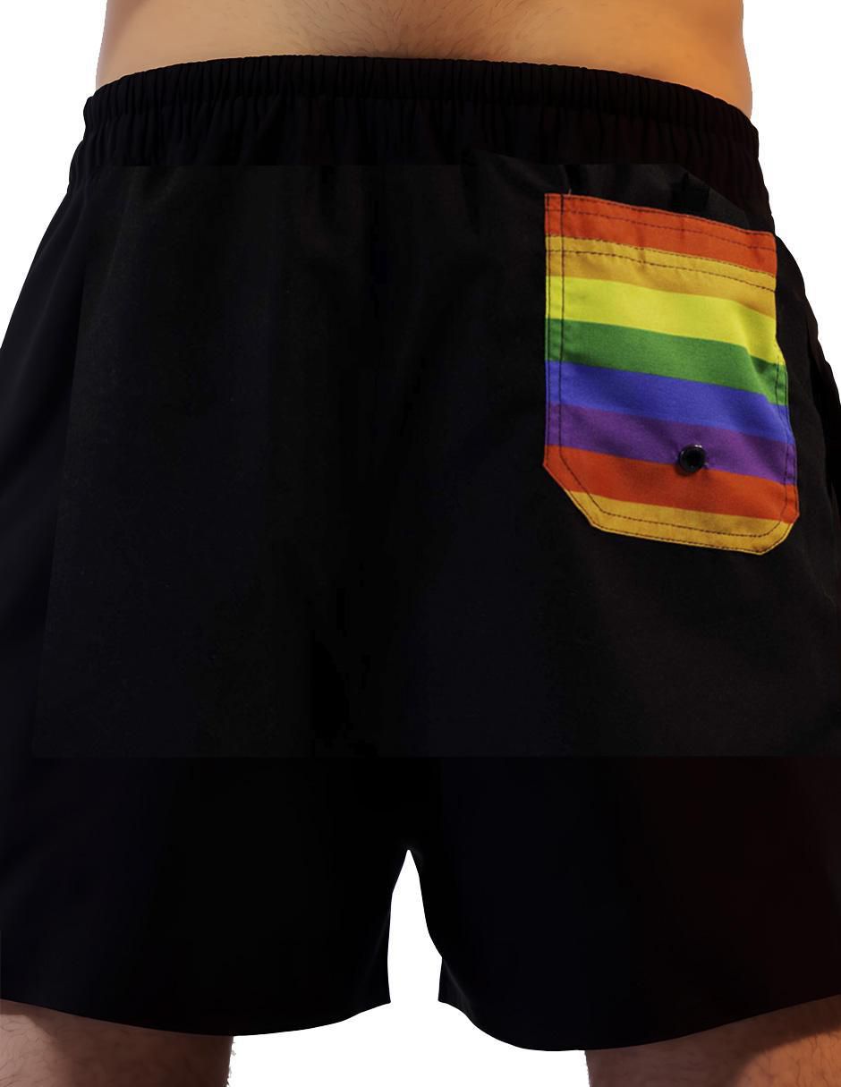Traje de baño calzón de malla integrado para hombre