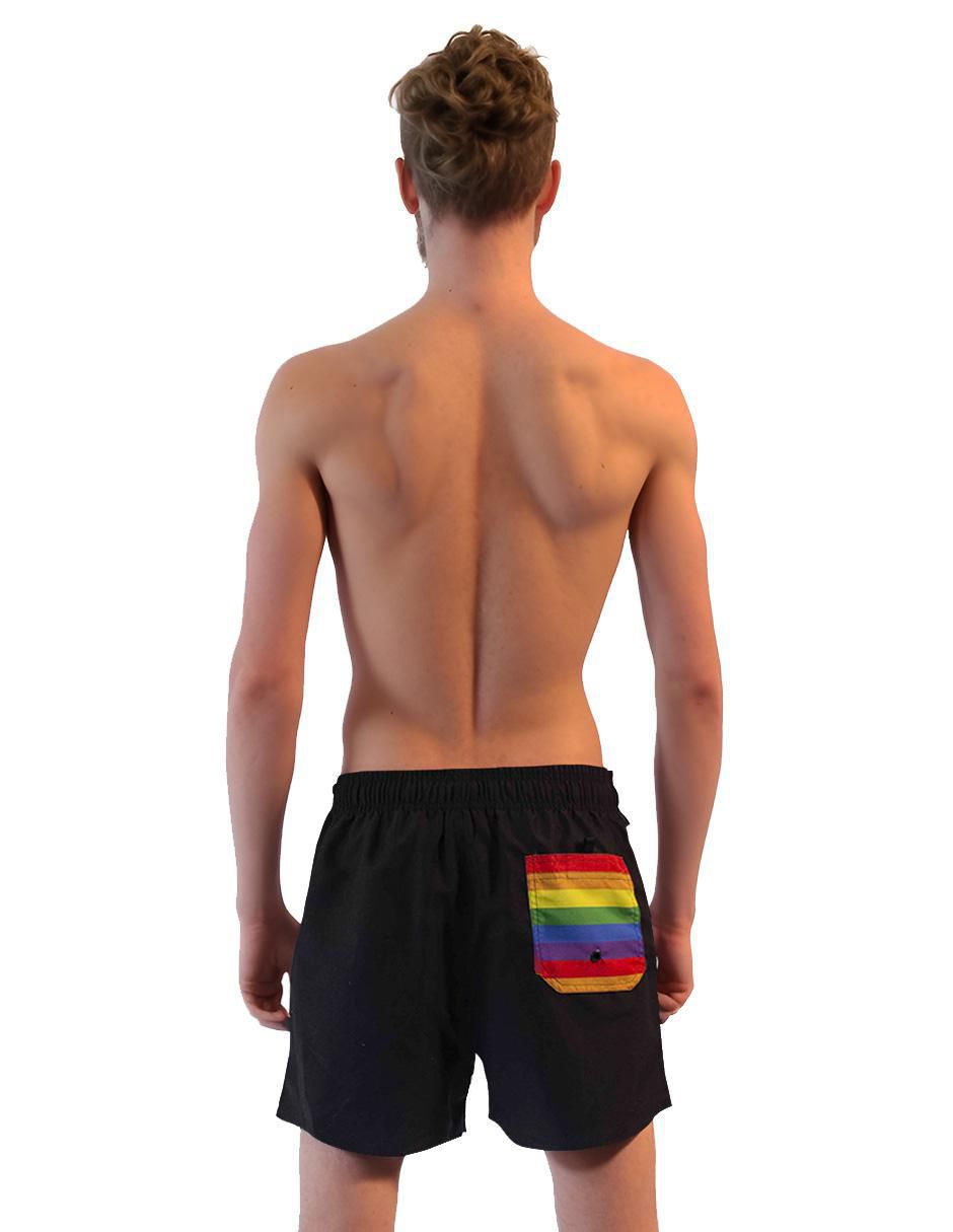 Traje de baño calzón de malla integrado para hombre