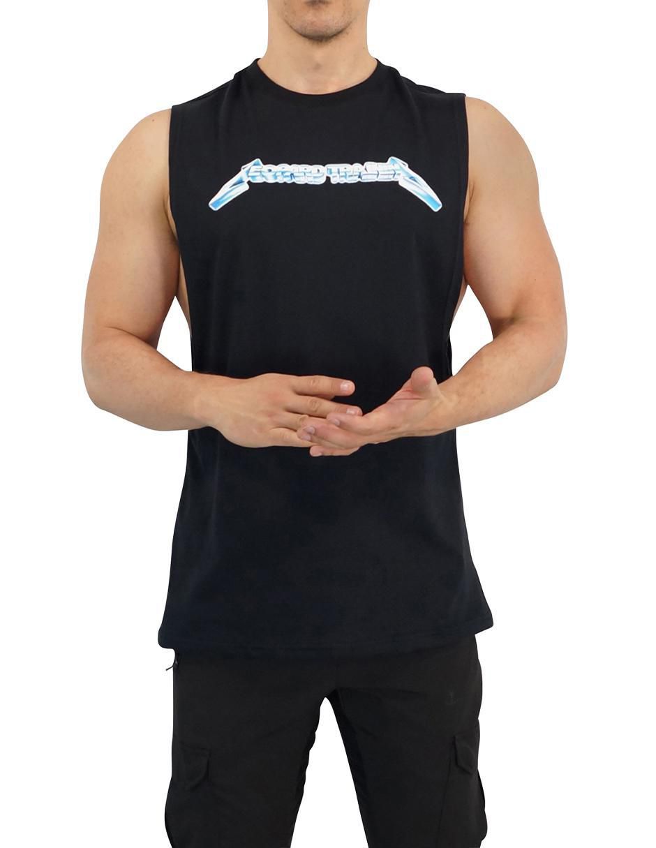 Playera John Leopard Rock Bands cuello redondo para hombre