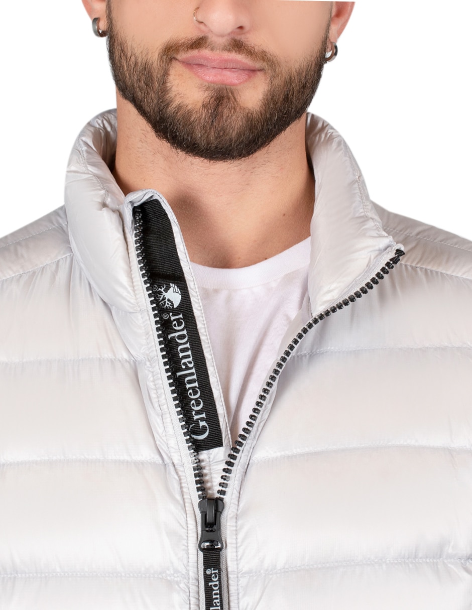 Chamarra casual Estilo reducido en talla capitonada para hombre 6