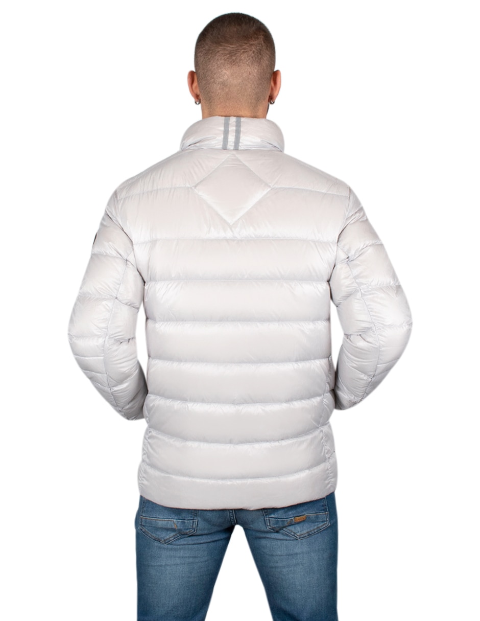 Chamarra casual Estilo reducido en talla capitonada para hombre 2