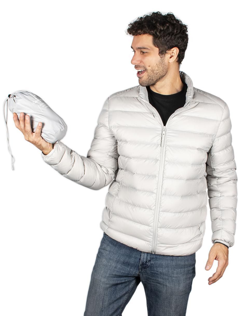 Chamarra casual con capucha para hombre 5