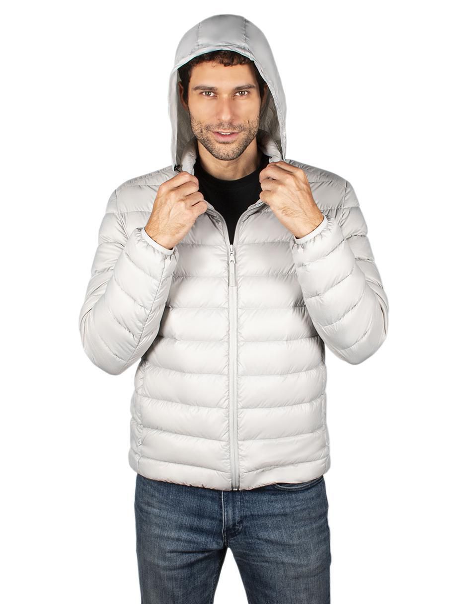 Chamarra casual con capucha para hombre 6