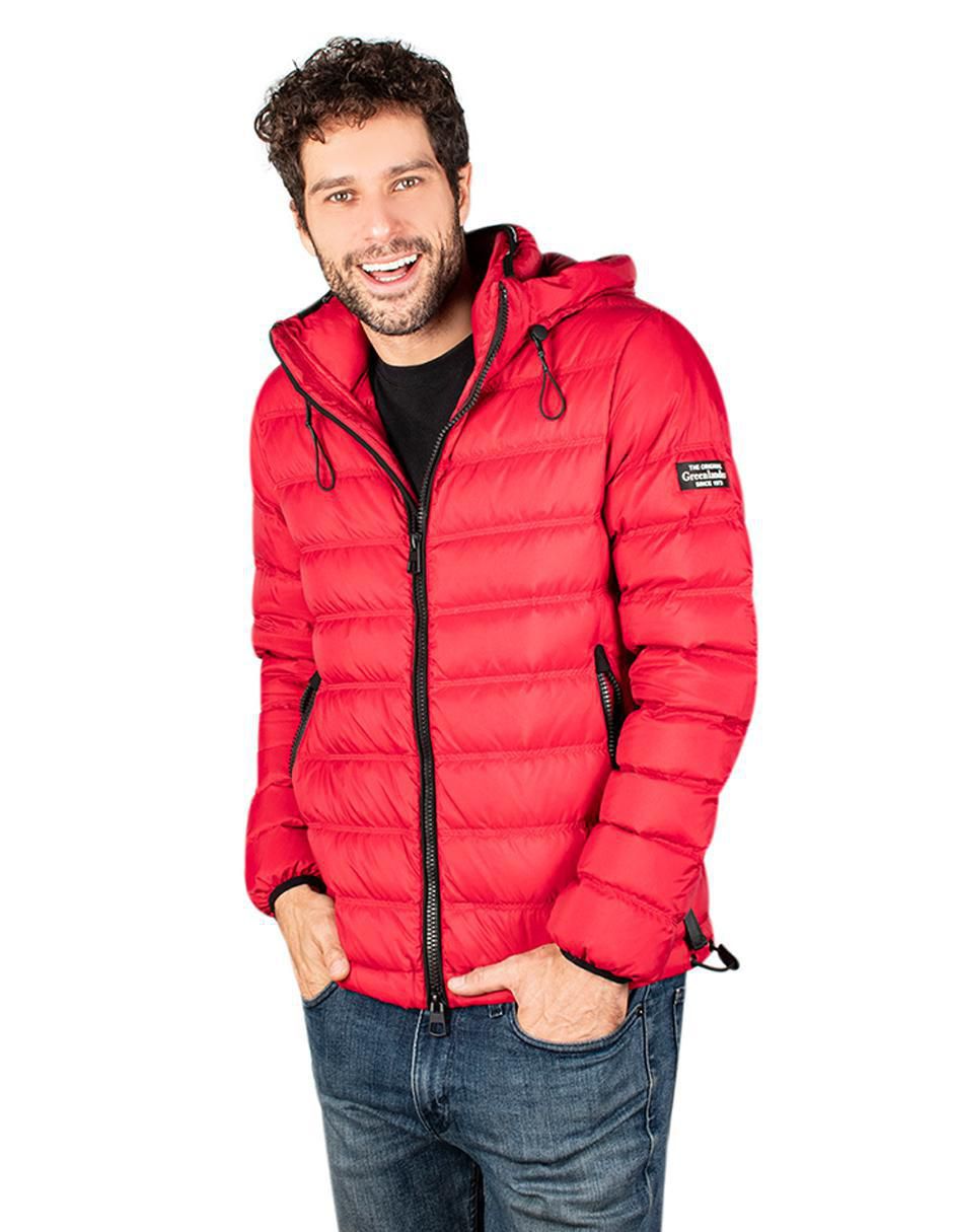 Chamarra casual capitonada para hombre 1