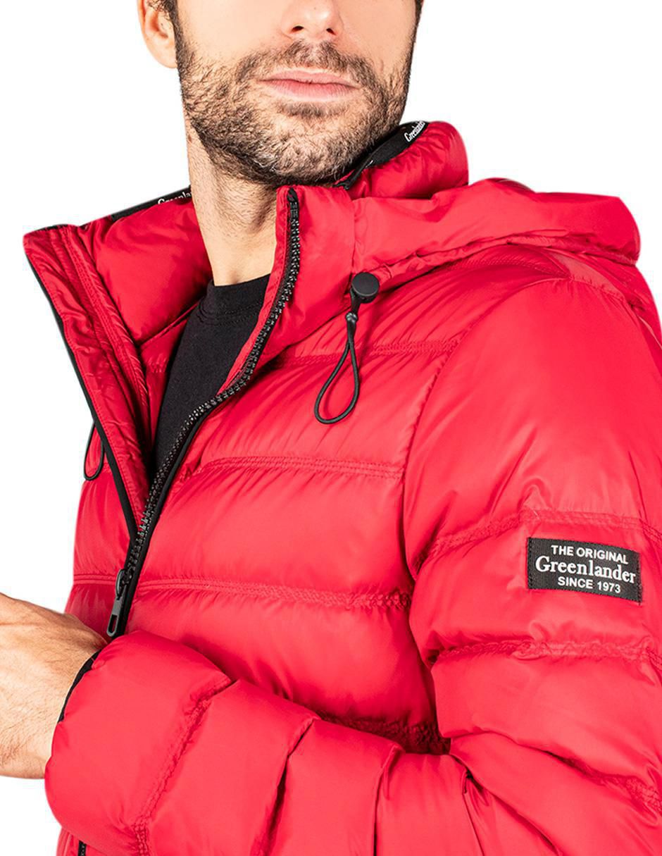Chamarra casual capitonada para hombre 3