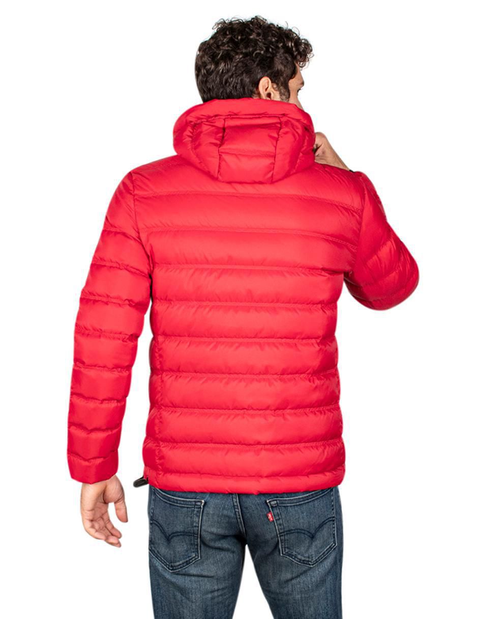 Chamarra casual capitonada para hombre 2