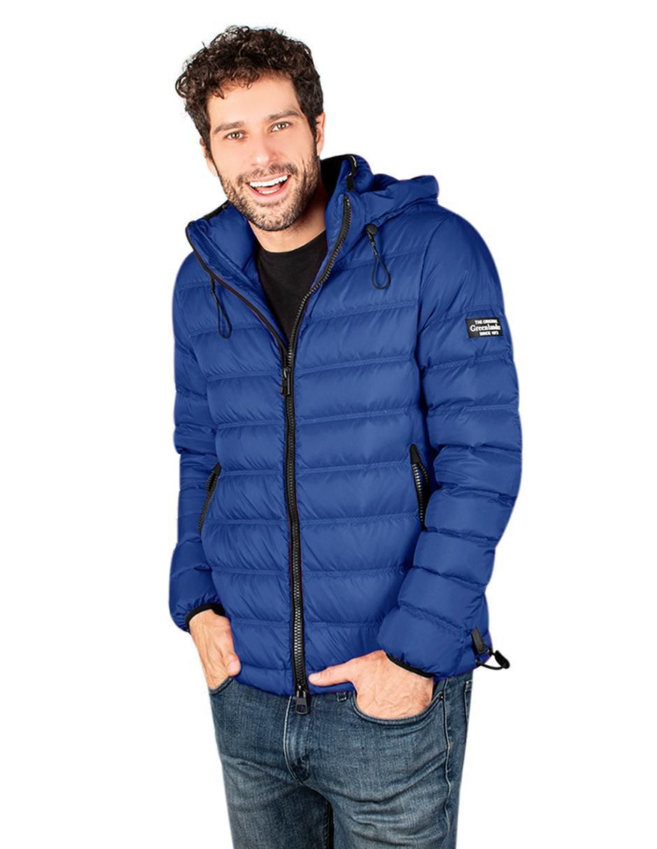 Chamarra casual capitonada para hombre Chamarra casual capitonada para hombre