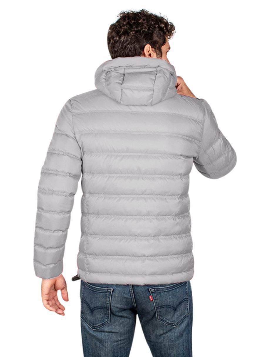 Chamarra casual capitonada para hombre 5