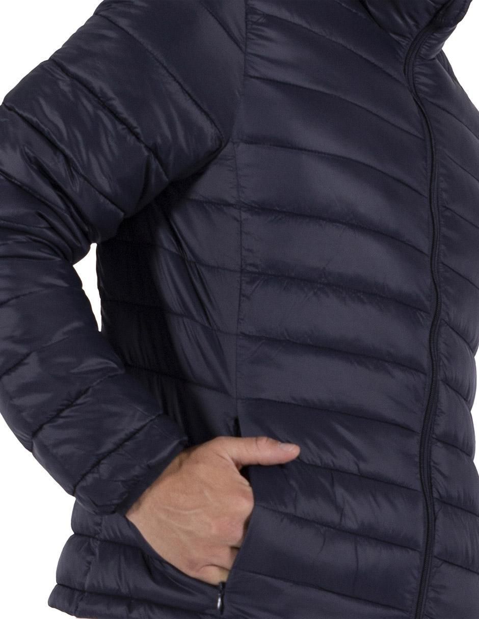 Chamarra casual impermeable bolsa con cierre para hombre 3