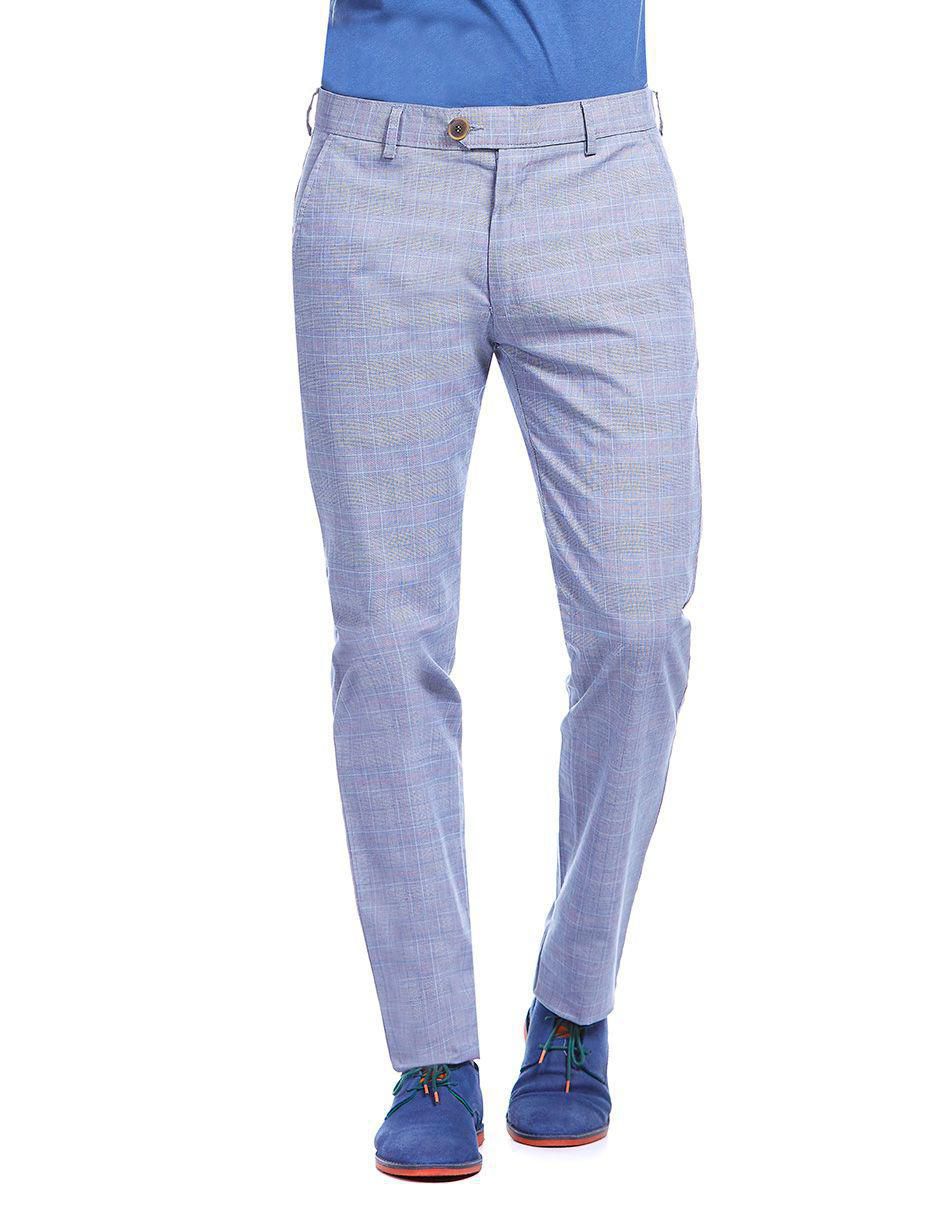 Pantalón slim de algodón para hombre Pantalón slim de algodón para hombre