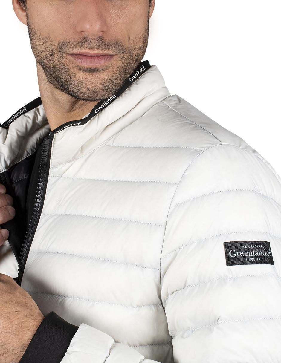 Chamarra casual capitonada para hombre 2