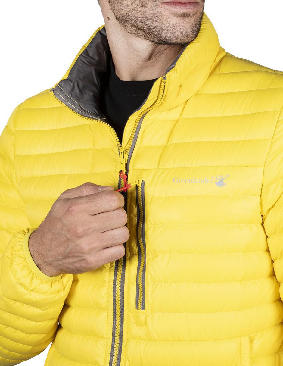 Chamarra casual capitonada para hombre 2
