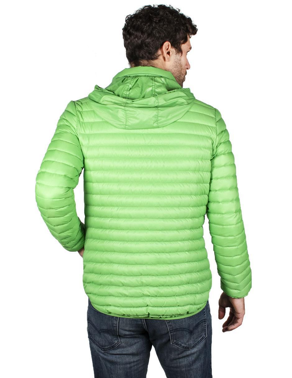 Chamarra casual capitonada para hombre