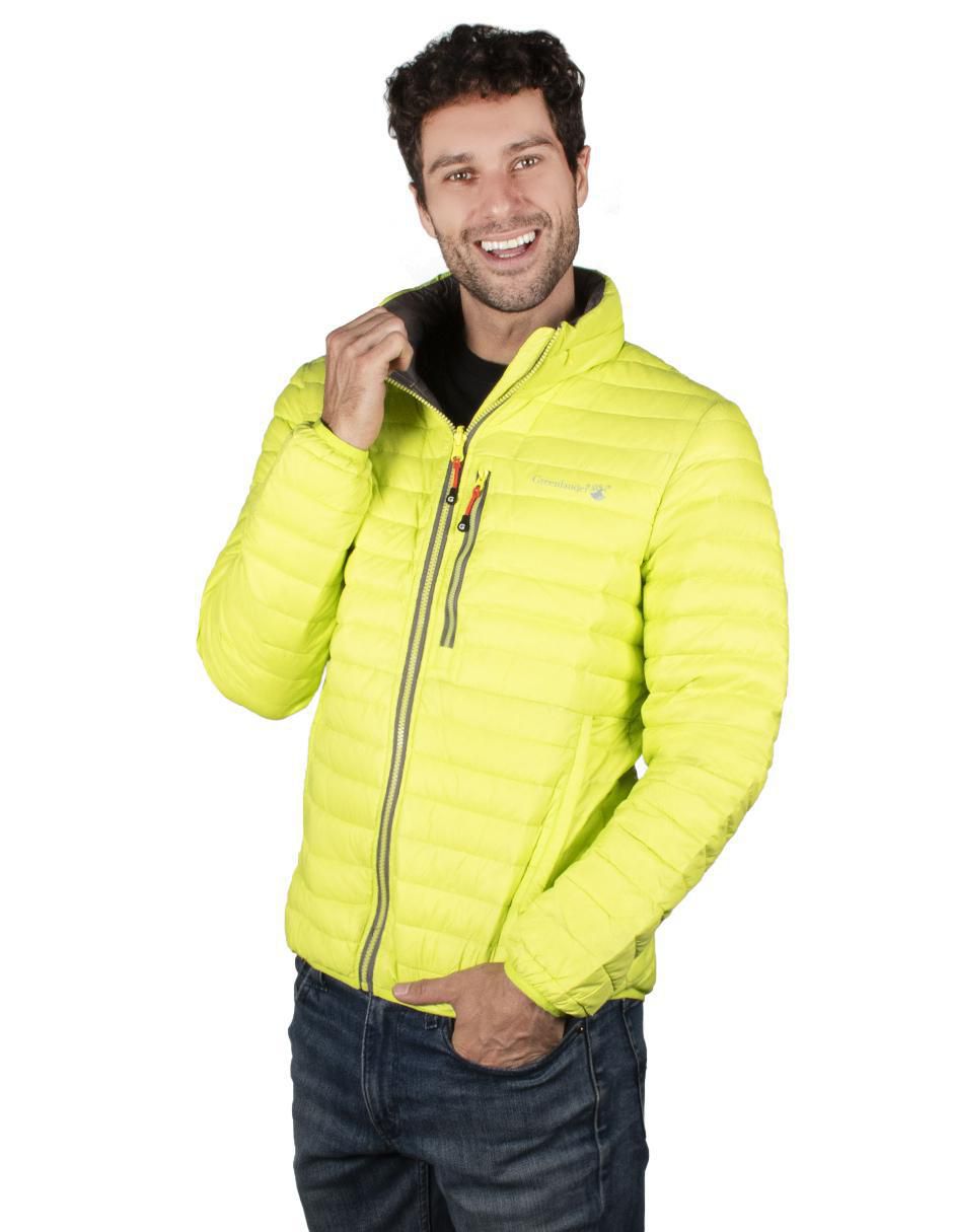 Chamarra casual capitonada para hombre 3