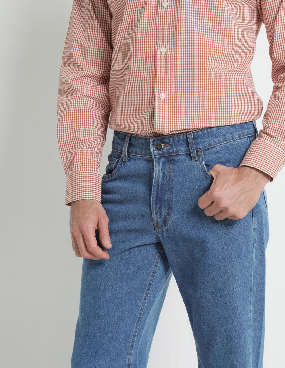 Jeans straight Regent Street lavado claro para hombre Jeans straight Regent Street lavado claro para hombre