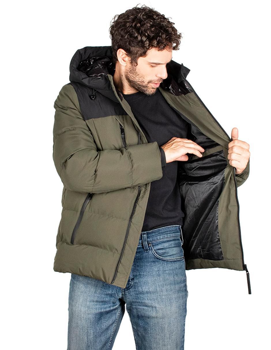 Chamarra Greenlander capitonada para hombre