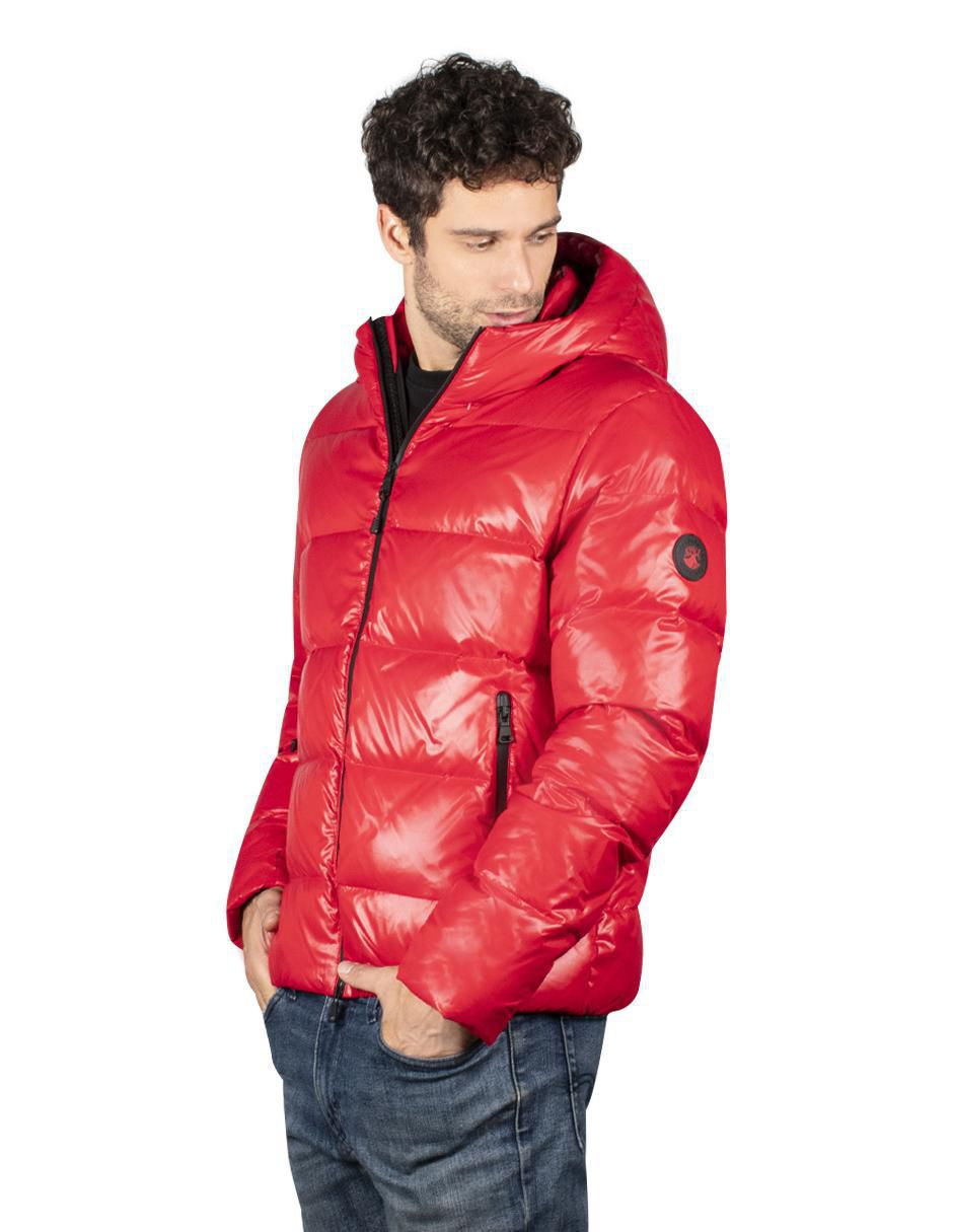 Chamarra casual capitonada para hombre 5