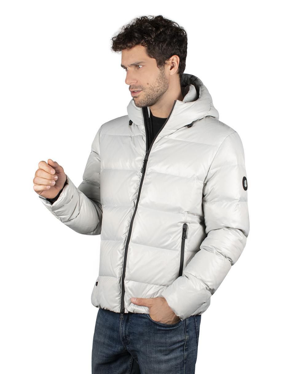Chamarra casual capitonada para hombre 3