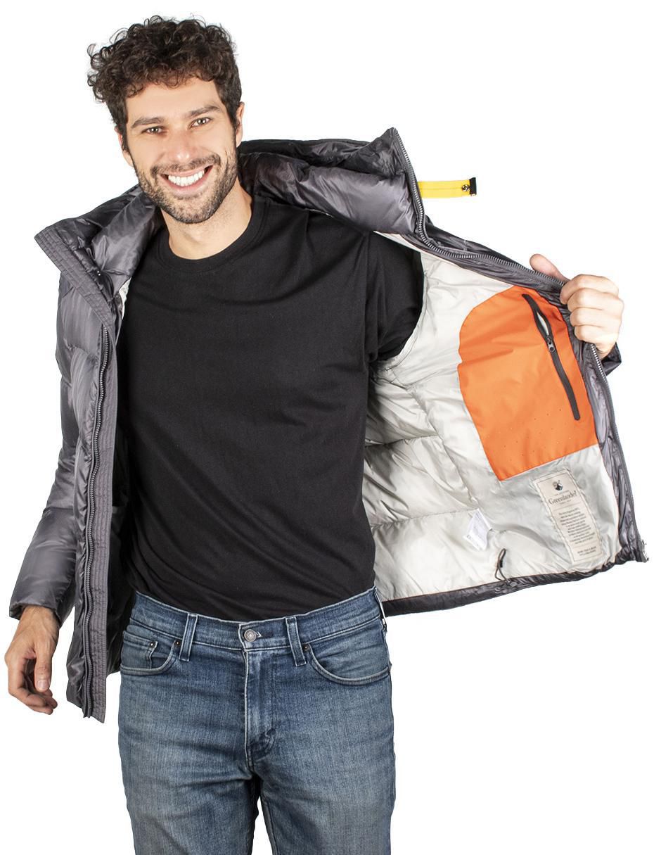 Chamarra casual capitonada para hombre 2