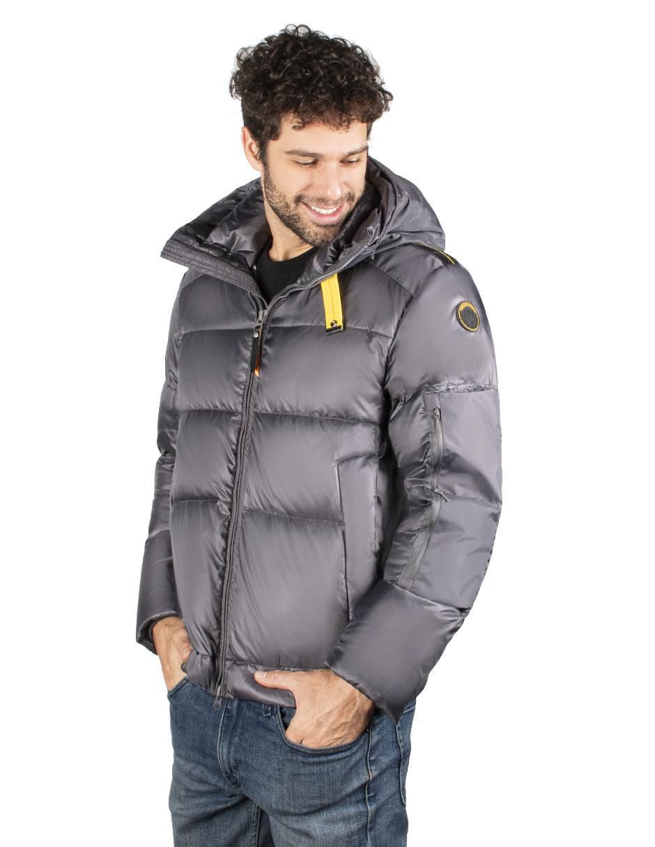 Chamarra casual capitonada para hombre 3