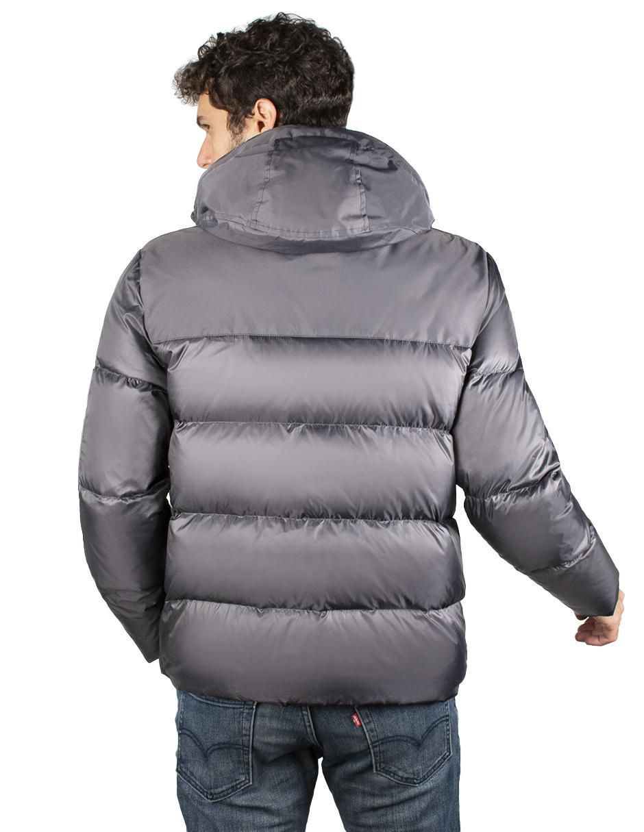 Chamarra casual capitonada para hombre 4