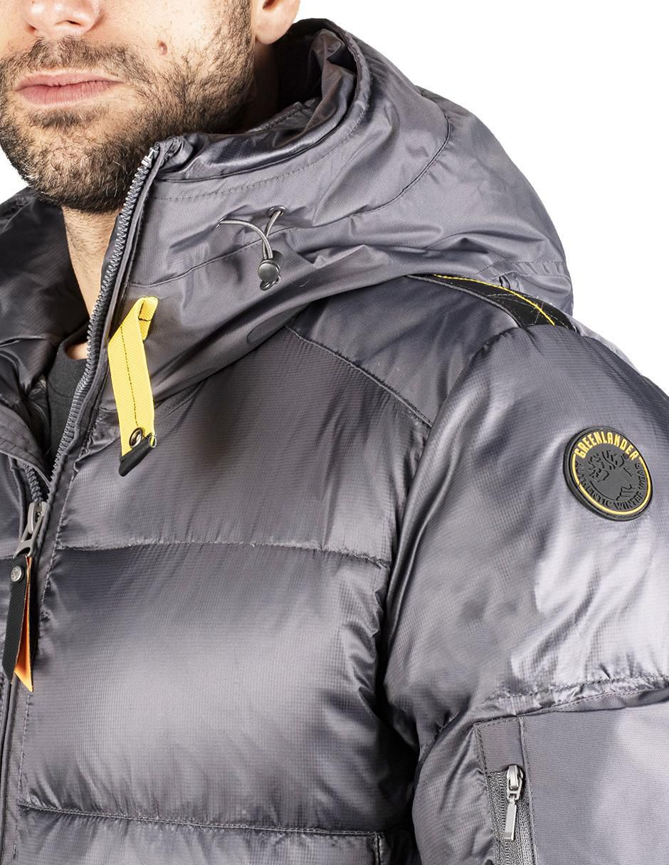 Chamarra casual capitonada para hombre 6